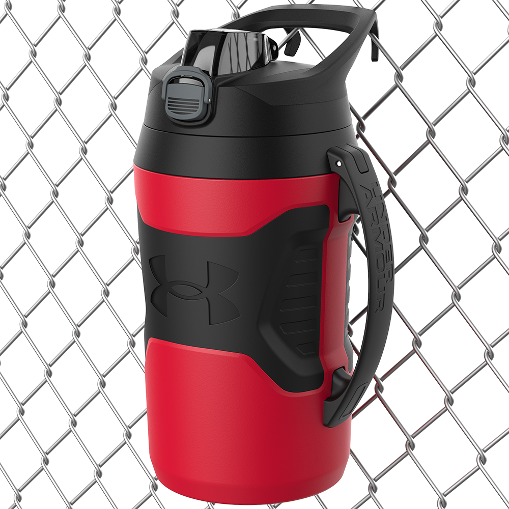 UA70020-RD_Playmaker Jug 64oz Red_Detail 4.webp