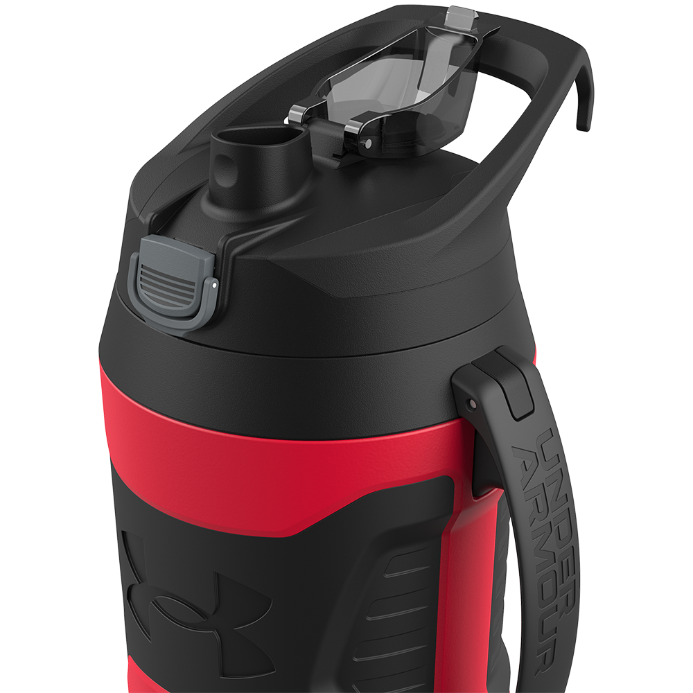 UA70020-RD_Playmaker Jug 64oz Red_Detail.webp