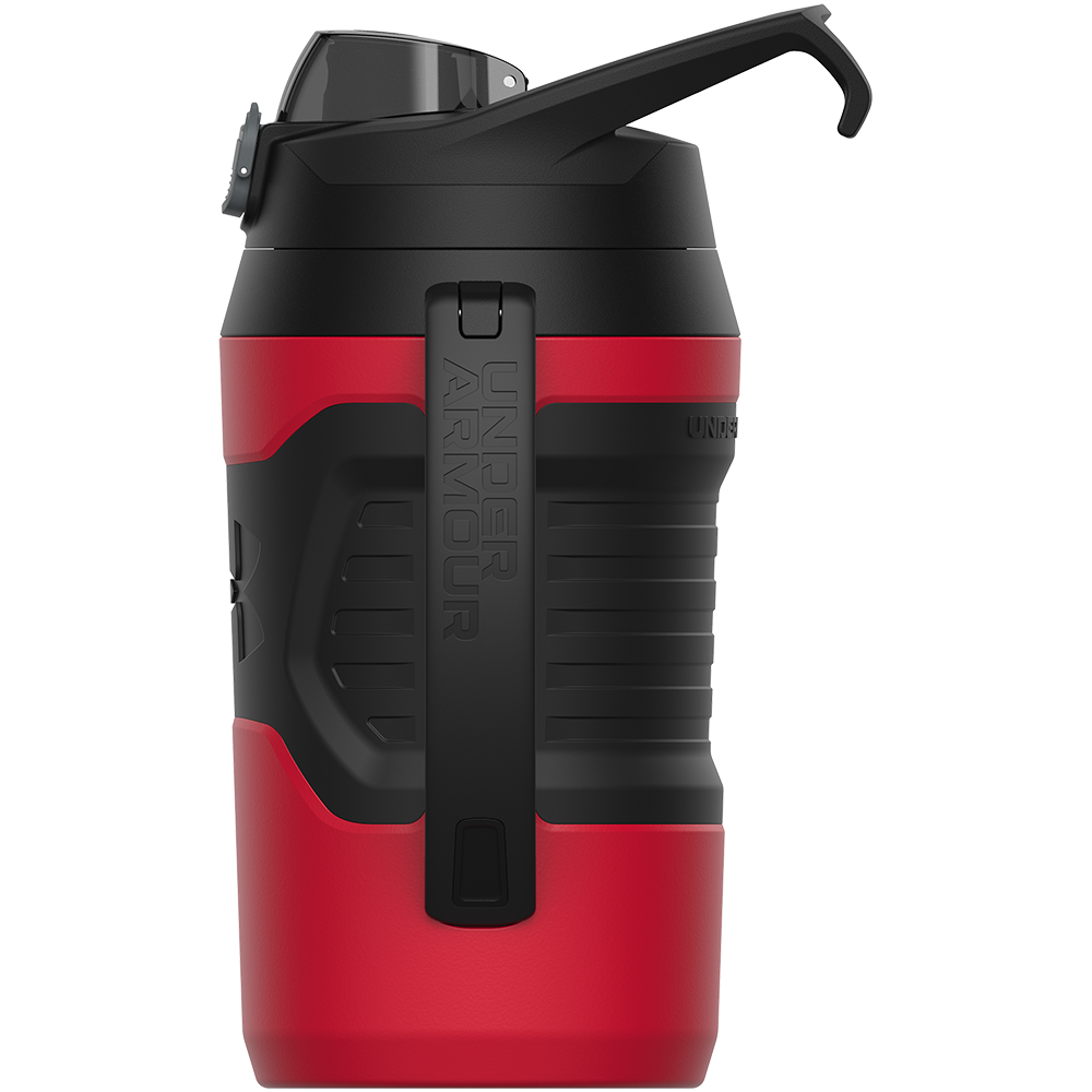UA70020-RD_Playmaker Jug 64oz Red_Side.webp