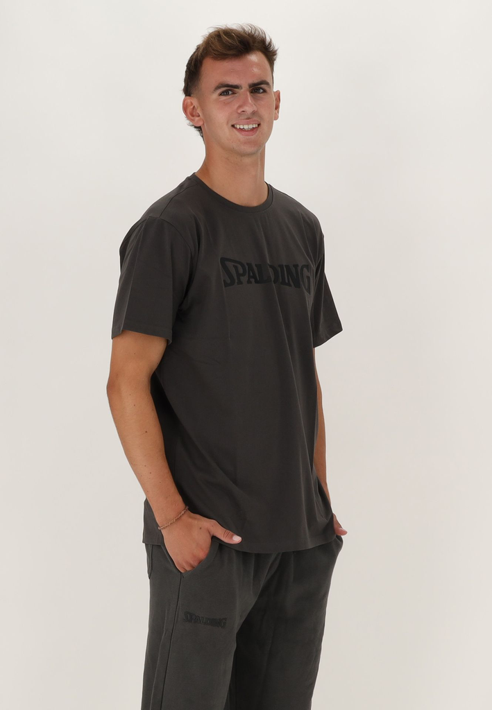 40232027-CHBK_T-shirt logo men Sportsstyle Charcoal-Black_Main.webp
