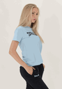 40232028-LBNY_T-shirt logo women Sportsstyle Light Blue-Navy_Main.webp