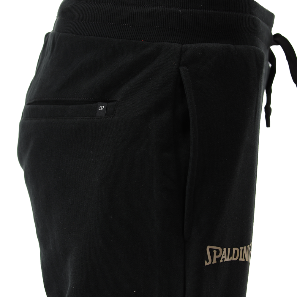 40232021-BKBE_Jogger pants women Sportsstyle Black-Beige_Detail.webp