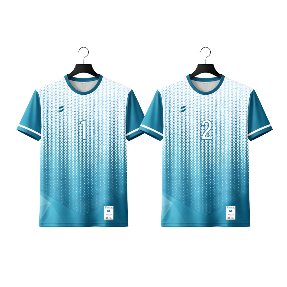 2er-Set Beachvolleyball-Shirts – Herren, mit Ärmeln (XS, XS)