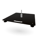 Light ground plate Beach flag