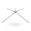 Scissor foot Beach flag