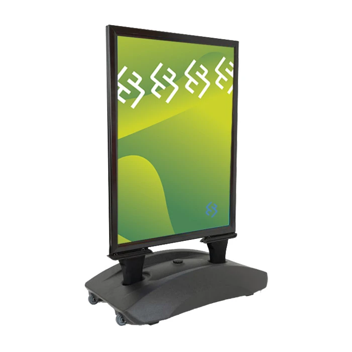 [03.SB.W.002] Stoepbord, formaat A1, Zwart