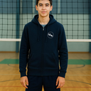 Hoodie met rits Velvoc