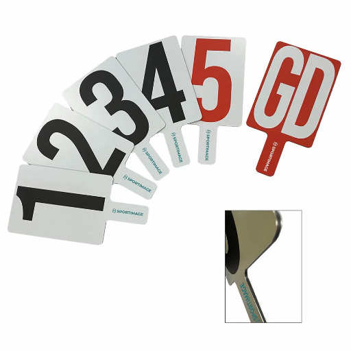 [03.Fo.s006] Regulatory Error Signs Basketball, set of 6 signs