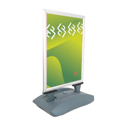[03.SB.W.001] Stoepbord, formaat A1, Grijs